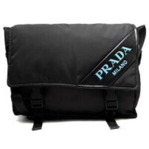 Prada Shoulder Bag Misty Black V